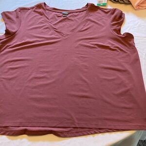 Eddie Bauer Relaxed Purple Sleeveless Tank Top,  2XL light weight for travel